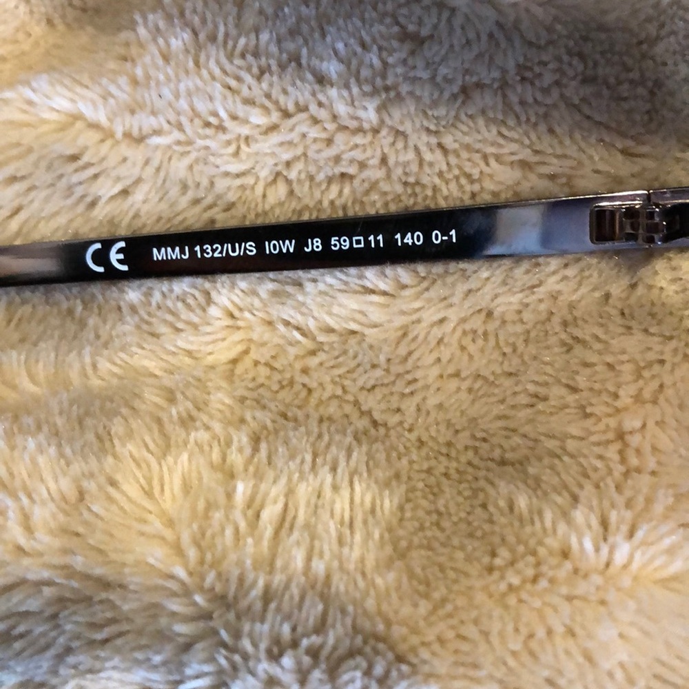 Marc Jacobs purple metal aviator - Picture 4 of 8